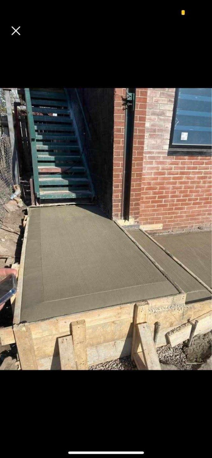 Concrete Entrance