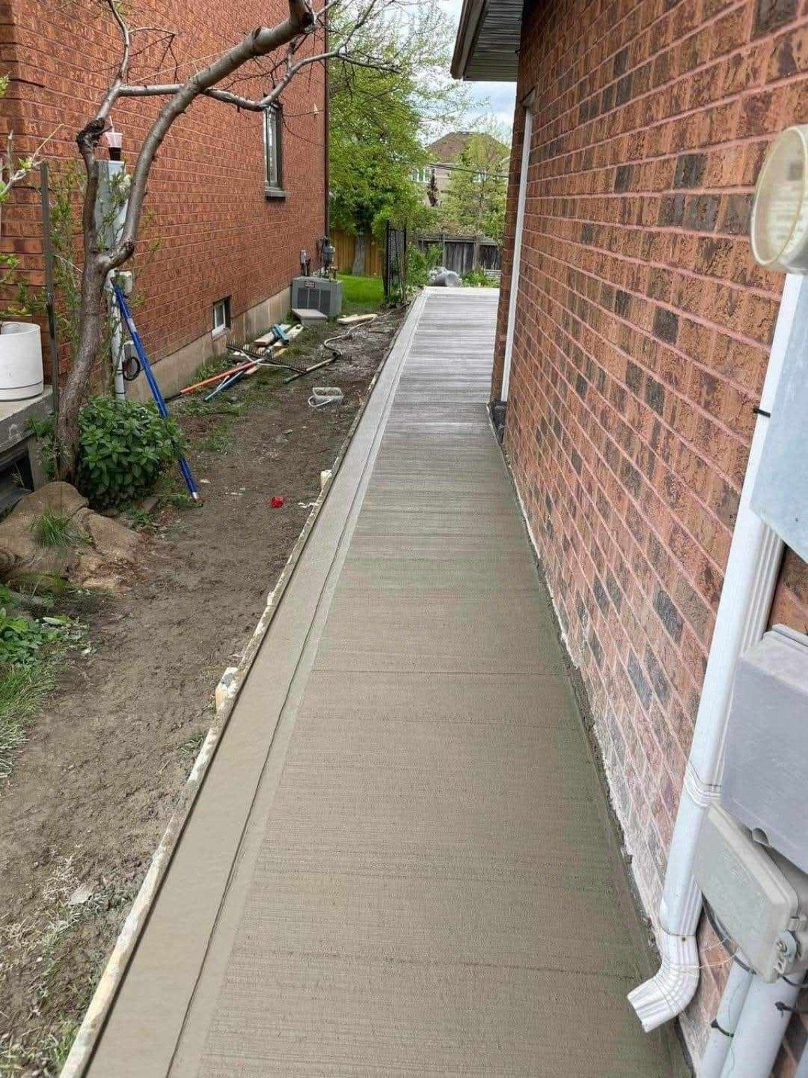 Concrete Walkway
