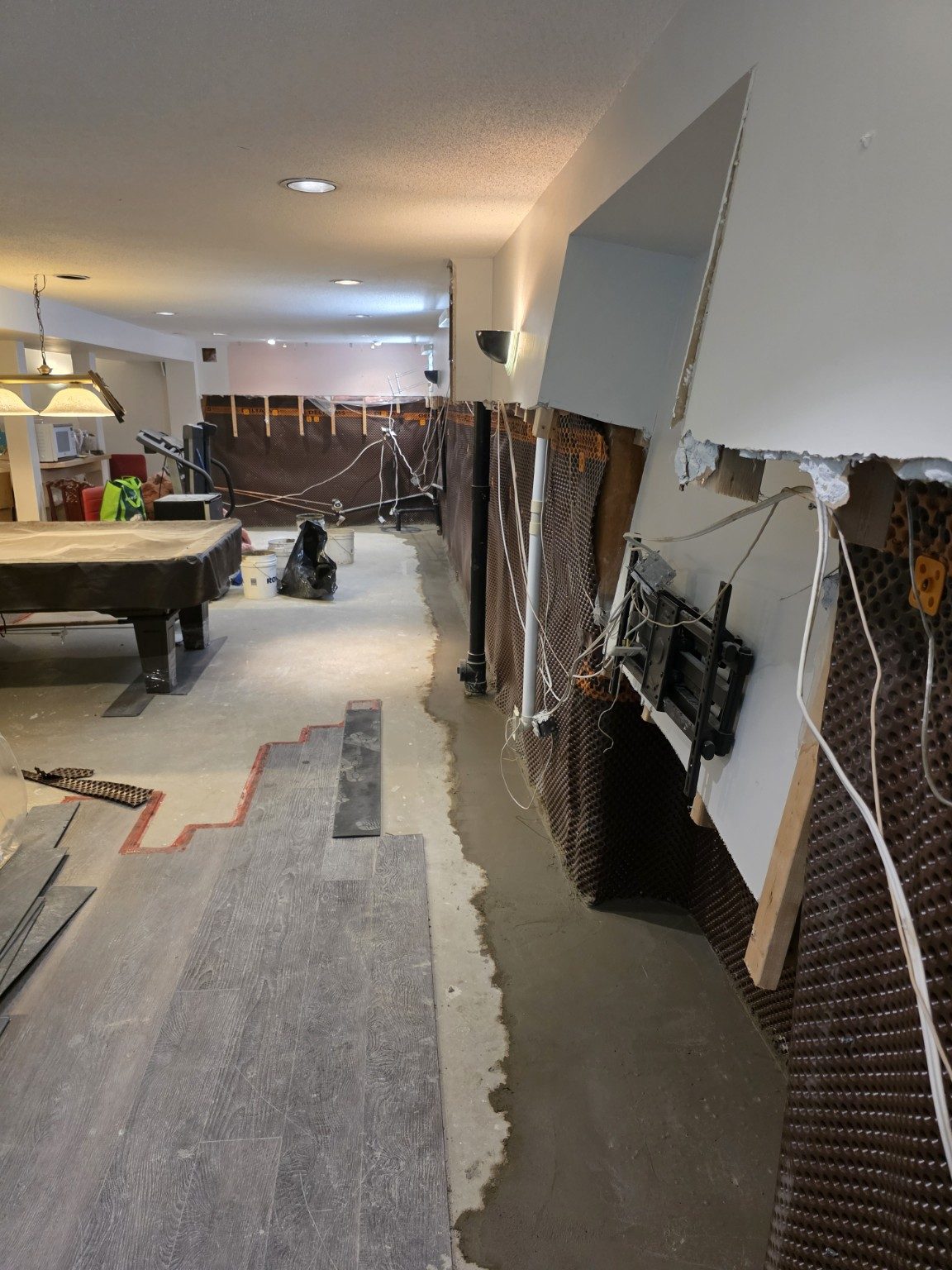 Interior Waterproofing
