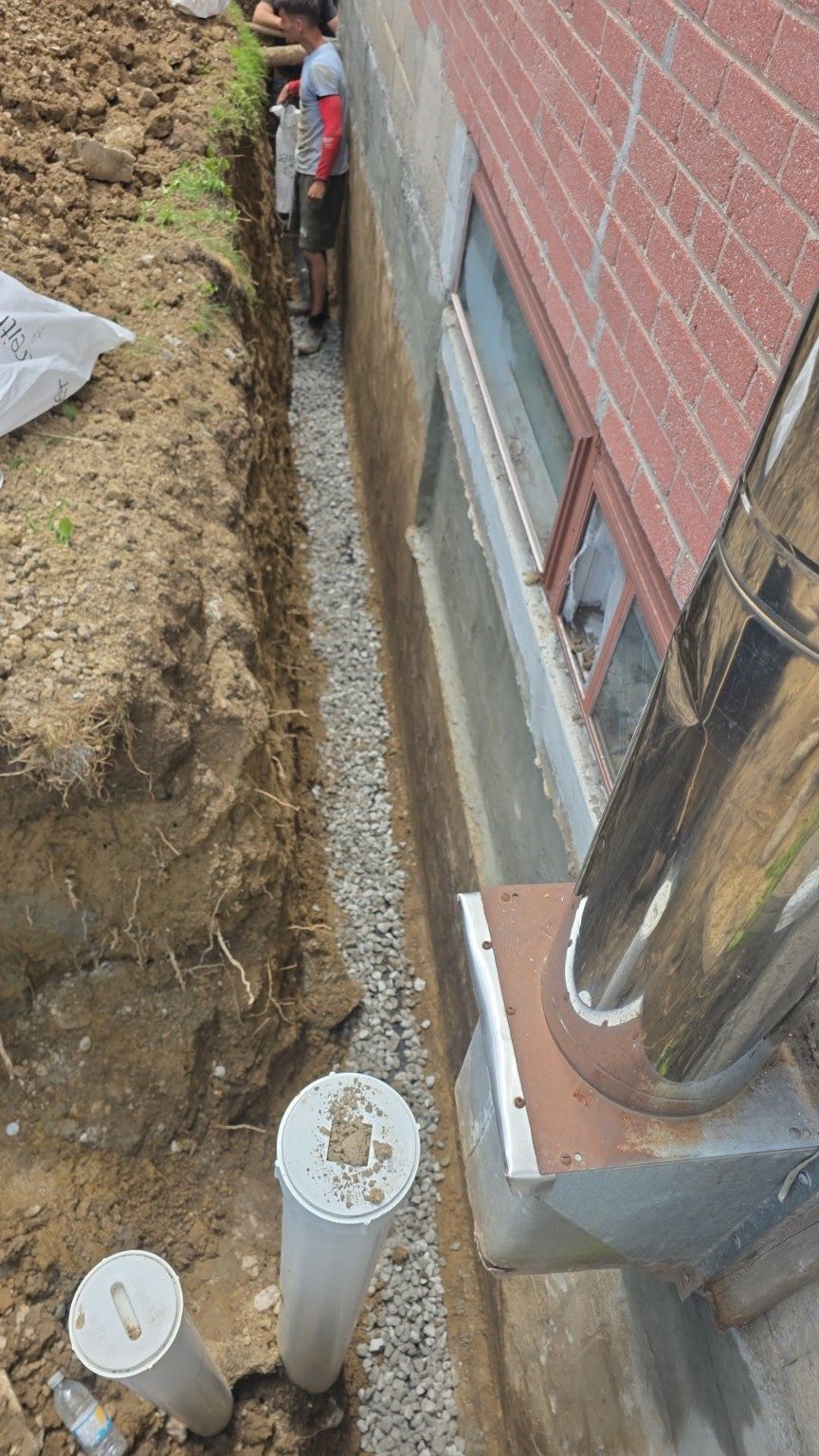 Weeping Tile Installation